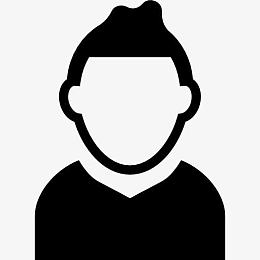 男青年头像图标