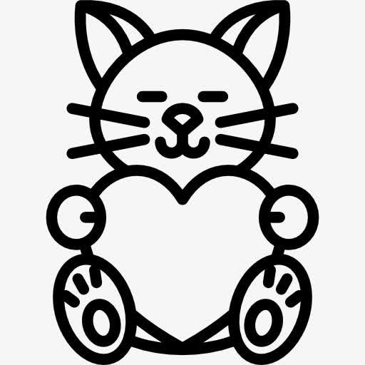猫的心图标