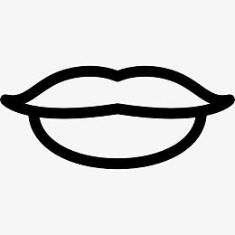 女人的嘴唇图标