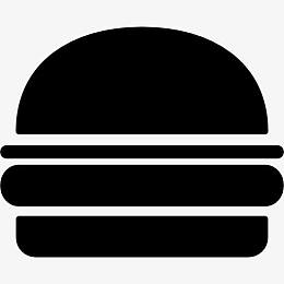 汉堡不健康食品图标