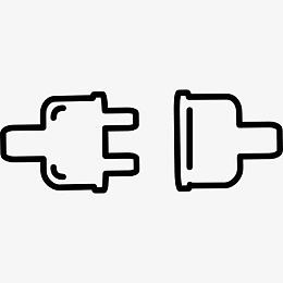 电插头概述工具图标