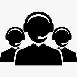 团队的支持图标
