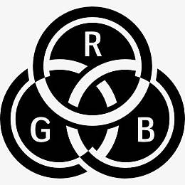红、绿、蓝RGB三界的象征图标