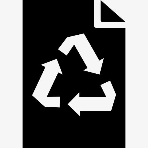 再生纸图标