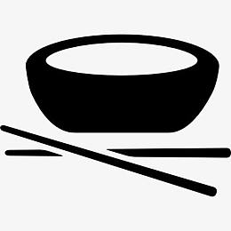 碗和筷子图标