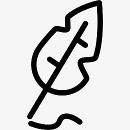 羽毛图标