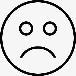 悲伤的图标