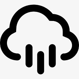 降雨云图标