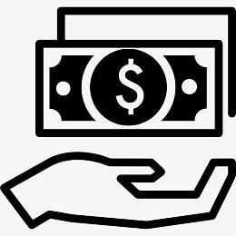 现金循环符号图标