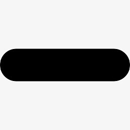 减去大符号图标