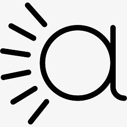 信的发光效果图标