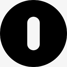 权力的象征在圆形变图标