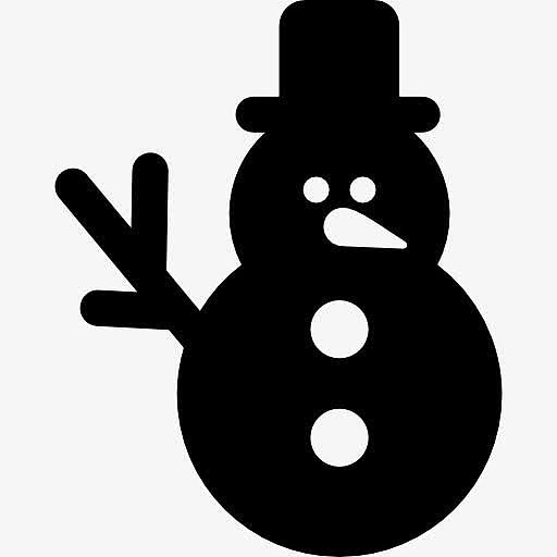 雪人的帽子图标