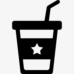果汁与Straw 图标