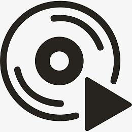 DVD播放机图标