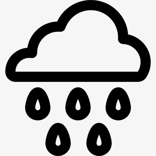 下雨微信表情符号图片