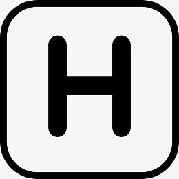 直升机停机坪图标