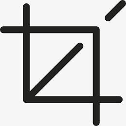 裁切工具图标