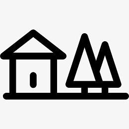 农村房屋图标