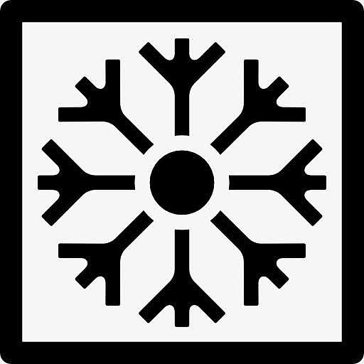 雪天气符号图标