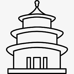 北京天坛图标