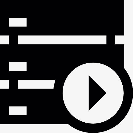 服务器运行按钮图标