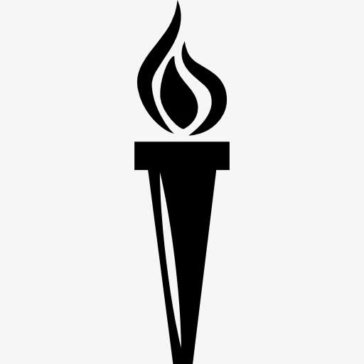 火炬火光图标