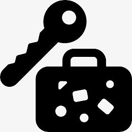 行李寄存牌图标