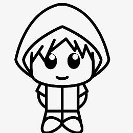 动漫男孩罩图标