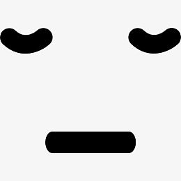 昏昏欲睡的表情的方脸图标