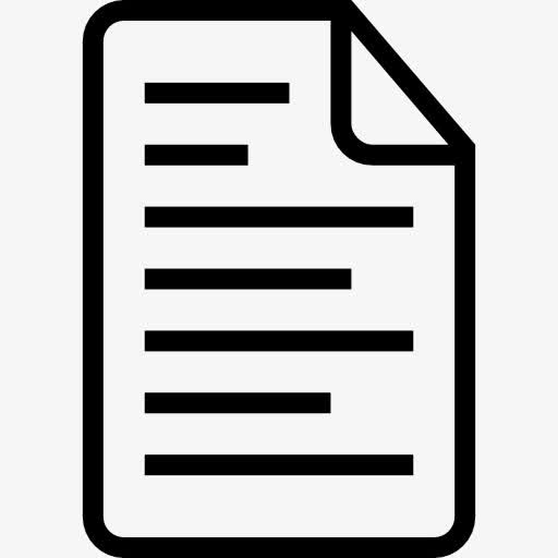 文本概述界面符号用线图标