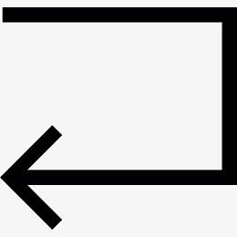 箭头向左图标