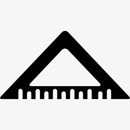 三角板图标