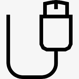 USB插头电缆图标