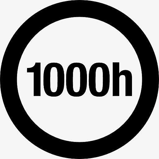 1000h圆形标签指示灯图标