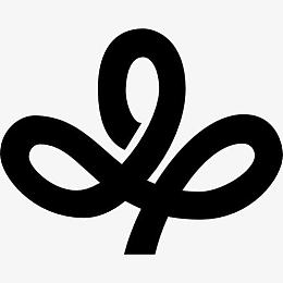 宫城县的日本国旗的抽象符号图标