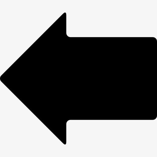 左边的黑色箭头图标