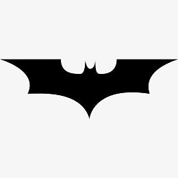 蝙蝠小的轮廓变图标
