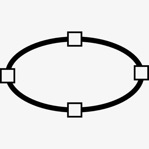 椭圆矢量格式图标