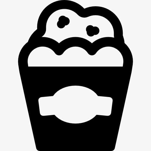 电影院的爆米花图标