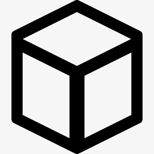 立方体概述几何形状图标