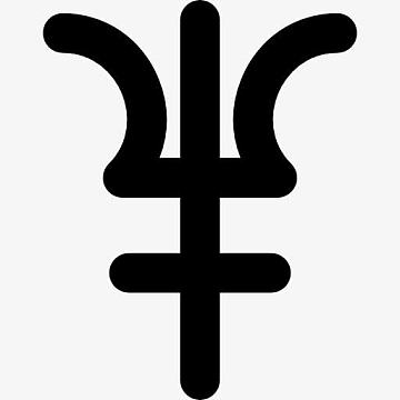 海王星的符号图标