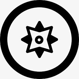 方位罗盘图标