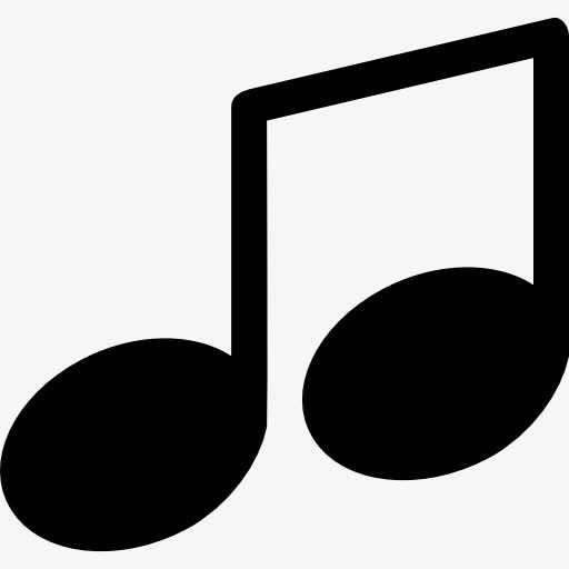 音乐音符符号图标