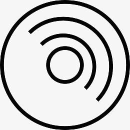 留声机磁盘图标