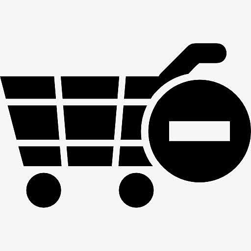删除购物车商品界面符号图标