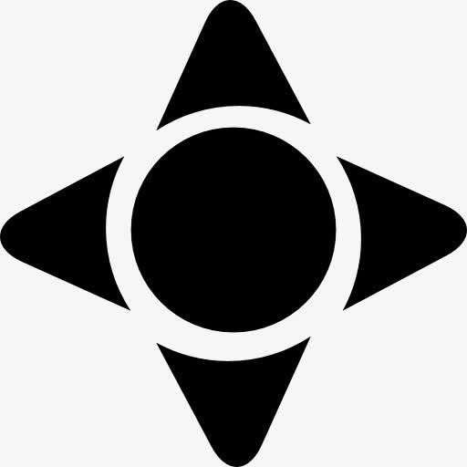 方位星图标