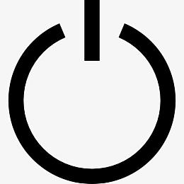 电源按钮符号图标