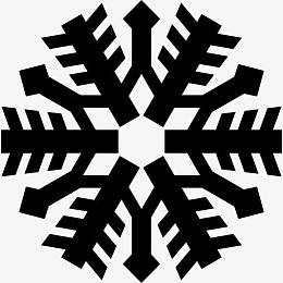 雪花的形状图标