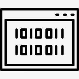 浏览器代码大纲符号一圈图标